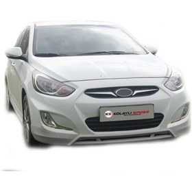 Resim Hyundai Accent Blue RB Ön Tampon Altı Fiber 2011 ve Sonrası 