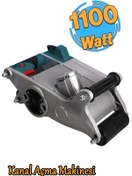 Resim Proter Duvar Kanal Oluk Açma Makinası 1100 W Su Elektrik Tesisat Yolu Yuvası PR1245WK 