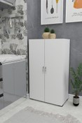 Resim IRMAK DÜNYASI 2 Kapılı Çok Amaçlı Dolap Mutfak - Banyo - Hol - Ofis - Koridor - Kiler 2 Kapaklı 