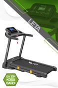 Resim Proforce Leta Led Mavi Ekran Kolay Kurulum Katlanabilir Koşu Bandı 