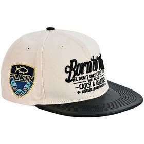 Resim Btw Leather Visor Şapka Dirty White 