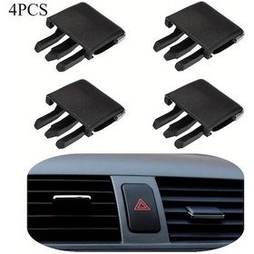 Resim Zhanglei001 4 Adet Araç Klima Panosu Klipsi Ayarlanabilir Tutucu 3 Pençe Profesyonel Kalite 