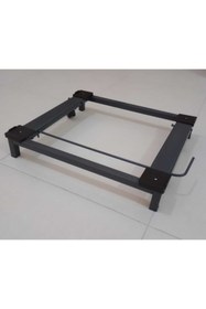 Resim TRENDESK GRİ Beyaz Eşya Altlığı Tekerlekli Çamaşır bulaşık buzdolabı v.s Makinesi Altlığı 