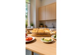 Resim Feyza Design Pratik ve Şık 6'lı Kahvaltılık Seti, Günlük Kullanım Için Ideal 