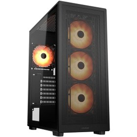 Resim Cougar Mx220 650w 80+ 4x Rgb Cgr-2ac8b-rgb Mid-tower Temperli Cam Akak0cou0020 