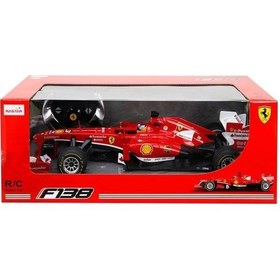 Resim Mey İthalat 57400 Rastar 1:12 F1 Ferrari F138 Uzaktan Kumandalı Araba Kırmızı 