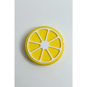 Resim Printhane 3D Limon Desenli Taşınabilir Kablo Sarıcı | Kablo Düzenleyici & Organizer 