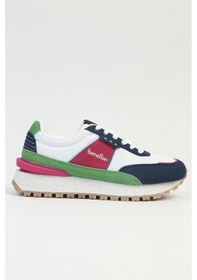 Resim United Colors Of Benetton Benetton İthal Kadın Lacivert Fusya Spor Ayakkabı Bnı-10070 001 