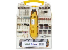 Resim Rolwal Gravür Oyma Makinesi Taşlama Zımpara Kesme Seti 125 W 