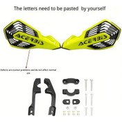 Resim Hightower Ktm Yamaha Honda Exc Crf Universal Sarı Siyah Off-road Motorcycle El Koruyucu 