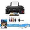 Resim Canon G2411 Photoink Mürekkepli 1 Siyah Mürekkep Ve Fotoğraf Kağıdı Hediyeli Tanklı Mürekkepli Yazıcı 