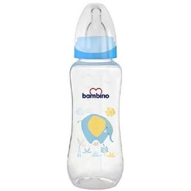 Resim Bambino B018 Düz Pp Biberon 150 ML Mavi 
