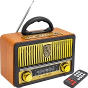 Resim Renkli Kablosuz Çok Fonksiyonlu Nostaljik Radyo Usb/sd/fm/bt Desteklidir 
