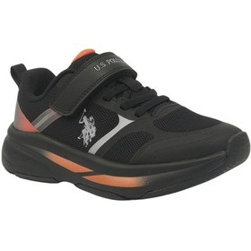 Resim U.S. Polo Assn. Ayakkabıyute Jr 5pr Siyah Erkek Çocuk Spor Ayakkabı Siyah 