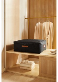 Resim Ocean Home Textile Büyük Boy Siyah Renk Jüt Baza Altı Hurç 62 X 46 X 22 Cm Siyah 