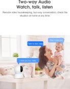 Resim QASUL Wifi Cmr26 Güvenlik Kamerası 2mp 1080p Hd Akıllı Ip Kamera Onvif V380 Pro 360° 