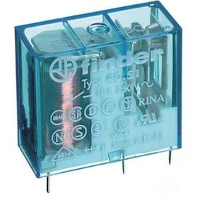 Resim Finder 40.51.9.024.0000 24v 10a Dc Tek Kontak Minyatür Pcb Röle 