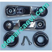 Resim Transporter T3 Cam Açma Kolu Wolfsburg Krom Siyah Takim 520407890 