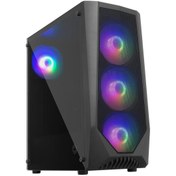 Resim Frisby 4x120mm Raınbow Fanlı 600w 80plus Bronze Usb3.0 Midt Atx Gamıng Kasa 