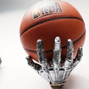 Resim Vintage Stil Reçine Basketbol, Futbol ve Futbol Topu Tutucu - Duvar-Montajı Alan Tasarrufu Rafı - Spor Meraklıları ve Ev Dekoru için İdeal Hediye - Elektrik veya Pil Gerektirmez 