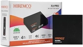 Resim Hiremco X6 Pro Android Box 