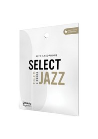 Resim D'addario Orsf03asx2s Organic Select Jazz Filed Alto Saksafon Kamışı No: 2 Soft Profesyonel/caz - 3'lü Paket Kimyasalsız Organik Tarım Sertifikalı, Parlak Ve Net Ton 