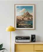 Resim Çerçevesiz Poster Marsilya'nın Tarihi Ve Deniz Estetiği 