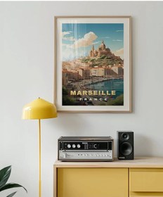 Resim Çerçevesiz Poster Marsilya'nın Tarihi Ve Deniz Estetiği 