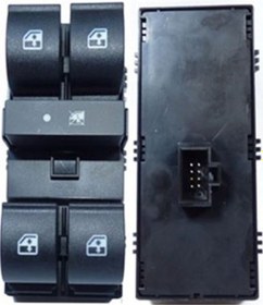 Resim Hellux Pra.700078 - Cam Anahtarı Sol Dörtlü 8 Fişli Lınea 