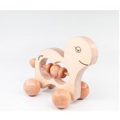 Resim Ahşap Kaplumbağa Naturel 