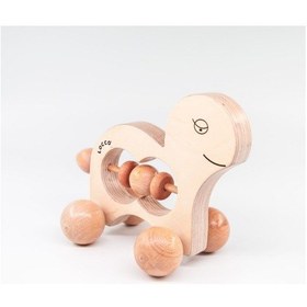 Resim Ahşap Kaplumbağa Naturel 