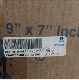 Resim . TATA VİSTA TDİ MARŞ MOTORU 