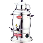Resim Işıkgaz Silverinox 2200 7 Lt - 2 Demlik Çay Semaveri 