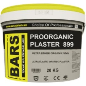Resim Bars Organik Hazır Sıva(Esnek Çimentosuz,Çatlamaz Genel Sıva20 Kg 