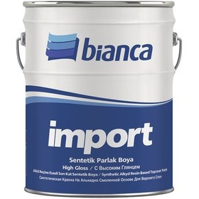 Resim Bianca Sentetik Yağlı Boya 1 kg 0.75 lt Beyaz 