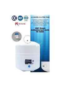Resim Sumarkt S-tron 5 Aşamalı 12 Lt Metal Tanklı Süper Sarım Membran Teknolojili Pompalı Su Arıtm Cihazı 