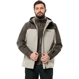 Resim Jack Wolfskin TAUBENBERG 3IN1 JKT M Kahverengi Erkek Ceket 