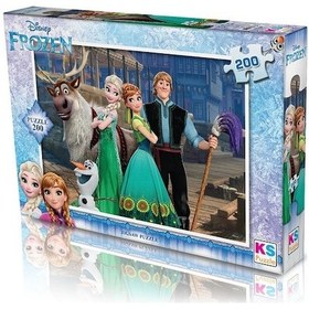 Resim Puzzle Frozen 200 Parça 