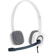 Resim LOGITECH H150 STEREO COCONUT BEYAZ KULAKLIK MİKRAFON 