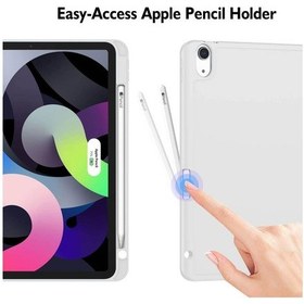 Resim Lenovo Tab Tb-311fu Tb-311xu 10.1inç Uyumlu Kılıf Kalem Bölmeli Smart Case Zaeh0039tr Kılıf 