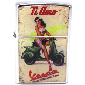 Resim Ti Amo Vespa Çakmak 
