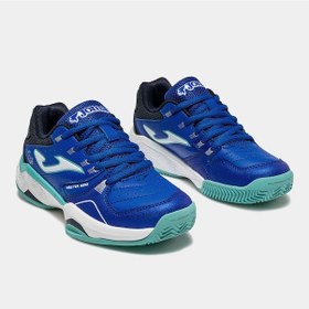 Resim Joma Master 1000 Jr Çocuk Tenis Ve Padel Ayakkabısı Saks Mavi Jmats2604c Lacivert 