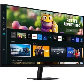 Resim Samsung 27 Inc M5 FHD 60hz 4ms 1920 X 1080 FullHD Smart Slim Monitör TV Siyah 