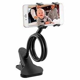 Resim zabata Akrobat Masa Telefon Tutucu Araç Içi Cep Telefonu Tutacağı Mandallı Tripod 5400030ZBT 