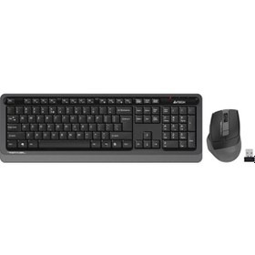 Resim A4 Tech Fg1035 2.4g Gri Q Fn-mm Klv+optik Mouse Set Diğer 