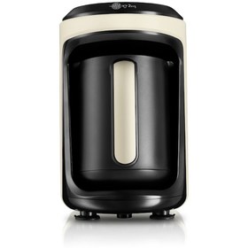 Resim Karaca Hatır Hüp 2 in 1 Türk Kahve Makinesi \u002F Filtre Kahve Makinesi Soft Cream 