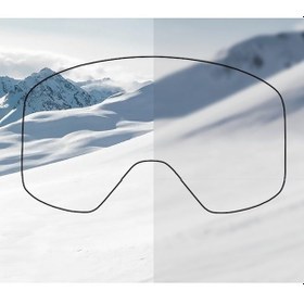 Resim Ambition Kum Siyah Gri Pul - Doğa Sporları Buğu Önleyici Kayak Rs 