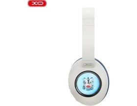 Resim Esmo Home Xo Is Beauty Rgb Kablosuz Kulak Üstü Katlanabilir Kulaklık BE43 - Bluetooth 5.3 | 600 Mah | 30 Saat Pil Ömrü, Rgb Aydınlatma, Ultra Konforlu Pedler ve Hızlı Şarj, Beyaz 