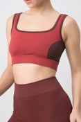 Resim DoReMi Seamless Fitilli Kalın Askılı Spor Sütyen 