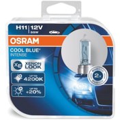 Resim Osram H11 Cool Blue Intense Ampul 3850 K Beyaz Işık 2 Adet 